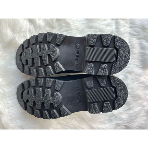 🆕 Timberland Linden Woods Women's 6" Waterproof Black Suede Boots Size 7.5 - Picture 7 of 9
